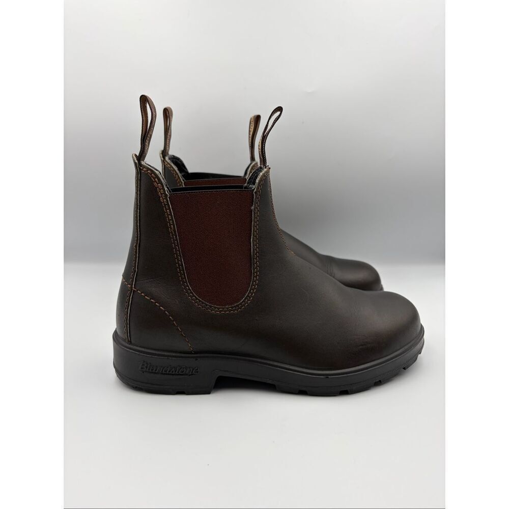 BLUNDSTONE Women’s Originals #500 Chelsea Boot in Stout Brown Size 4.5/US 7.5 - Picture 6 of 13